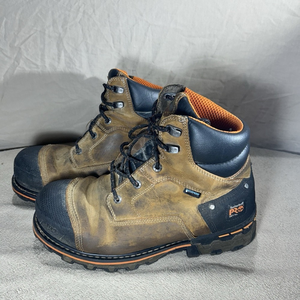Timberland PRO Boondock 6" Waterproof Soft Toe Work Boots 92673 Mens 11 W
